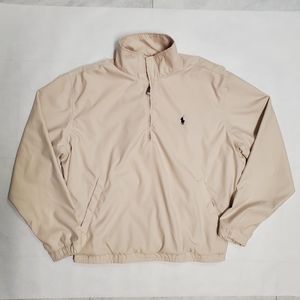 Ralph Lauren Polo quarter zip pullover polyester sz M